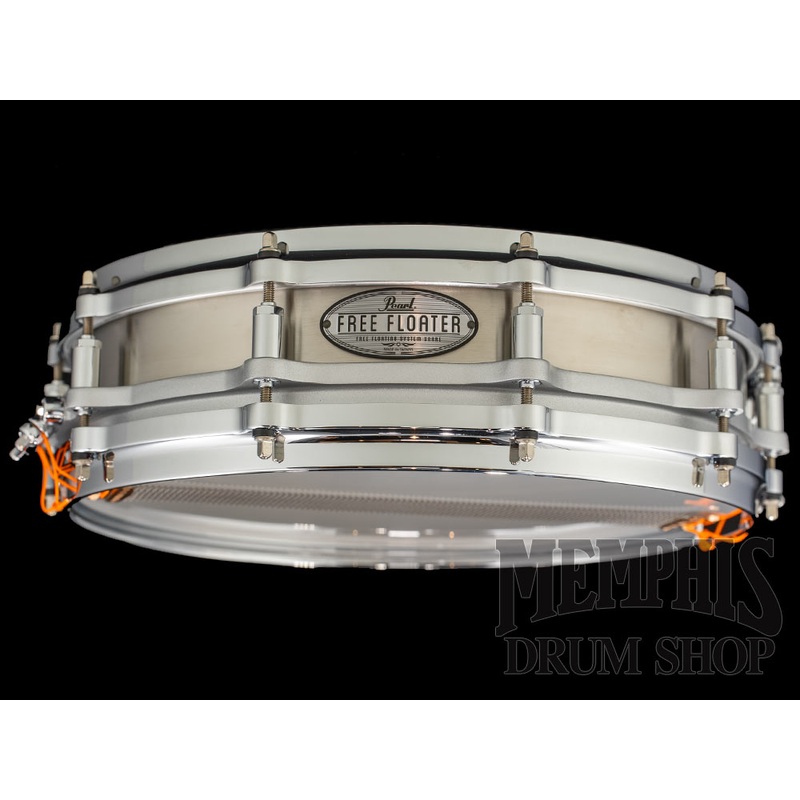 Pearl 14x3.5 Free Floating Stainless Steel Snare Drum