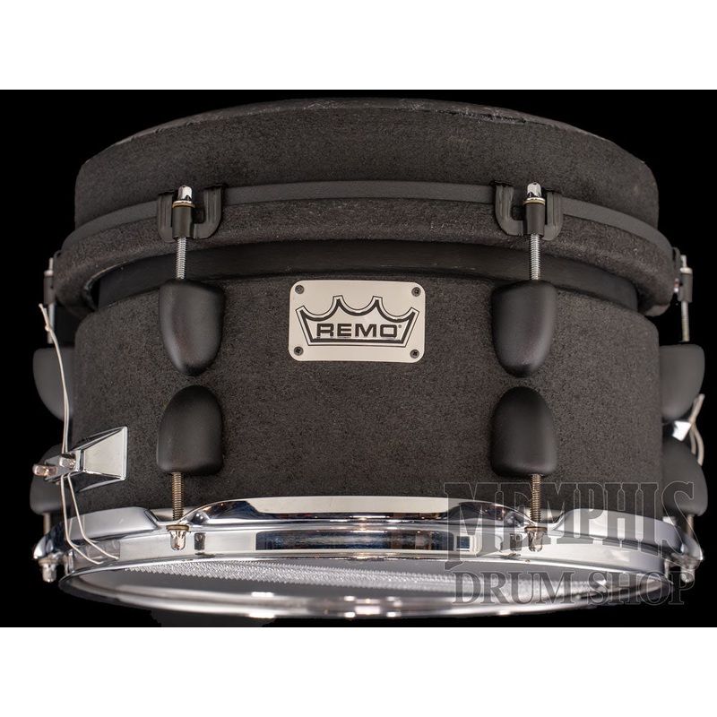 Remo 12x9 Mondo Snare Drum - Black Earth