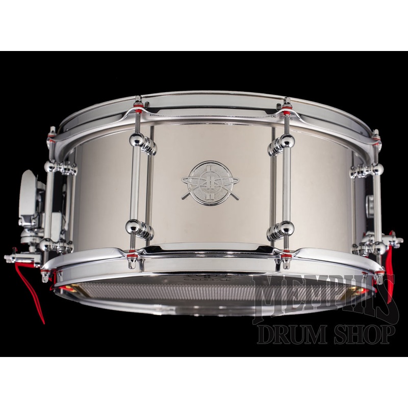Dunnett Classic 14x6.5 Stainless Steel Snare Drum - Polished