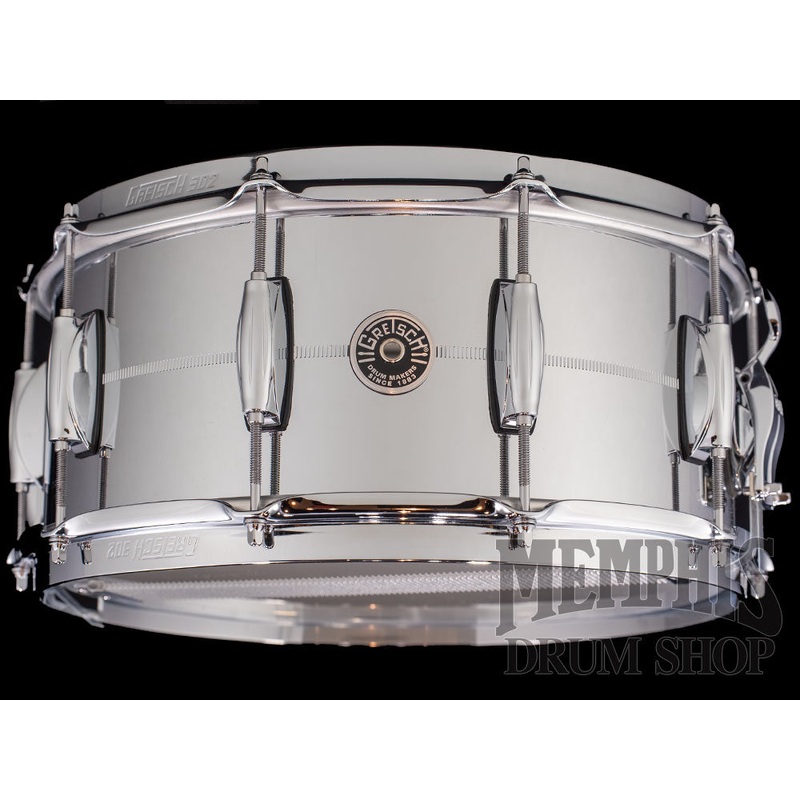 Gretsch 14x6.5 Brooklyn Chrome Over Steel Snare Drum