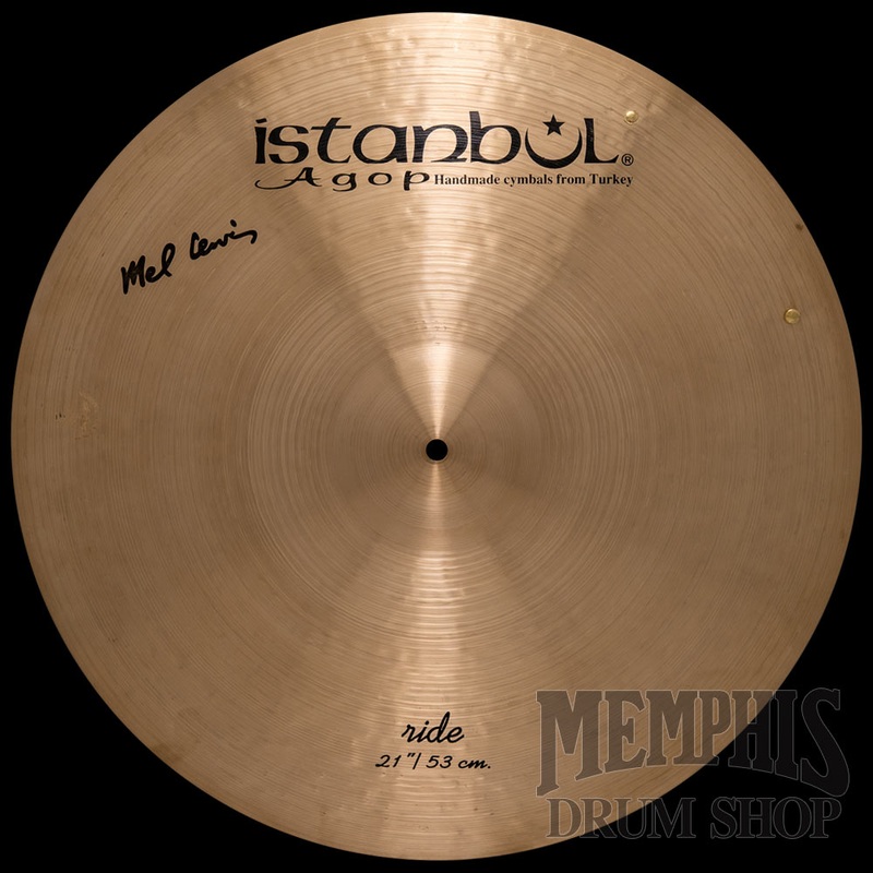 Istanbul Agop 21" Mel Lewis Ride Cymbal with Rivets
