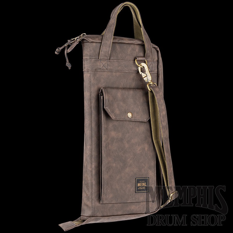 Meinl Vintage Hyde Stick Bag - Dark Brown