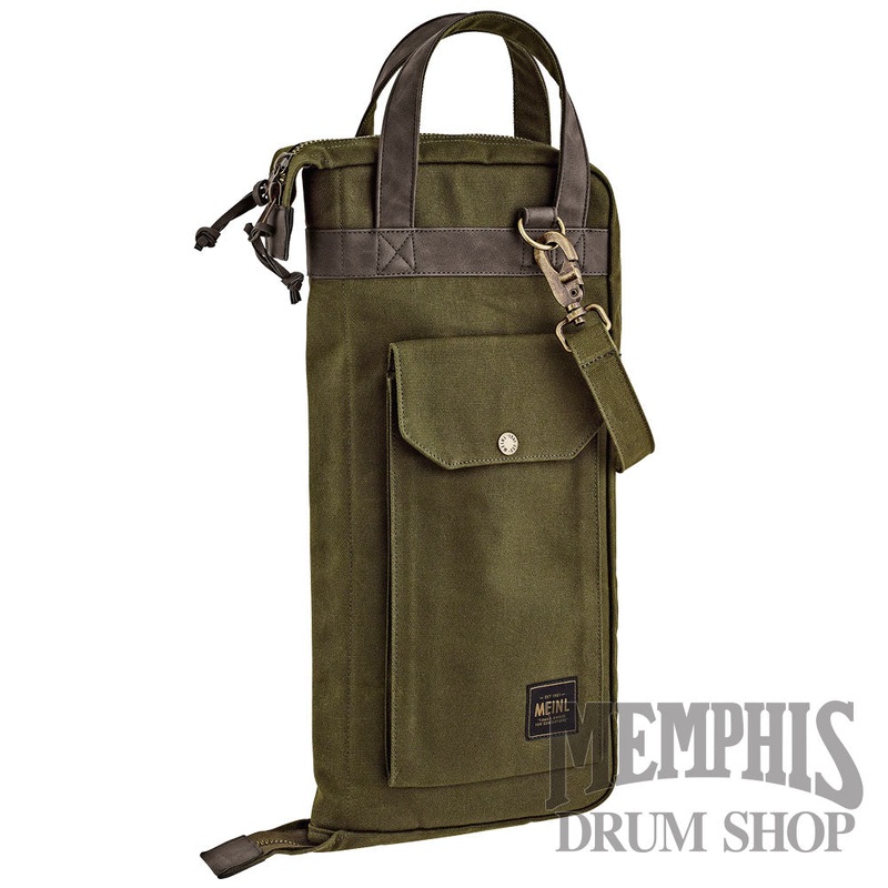 Meinl Waxed Canvas Stick Bag - Forest Green