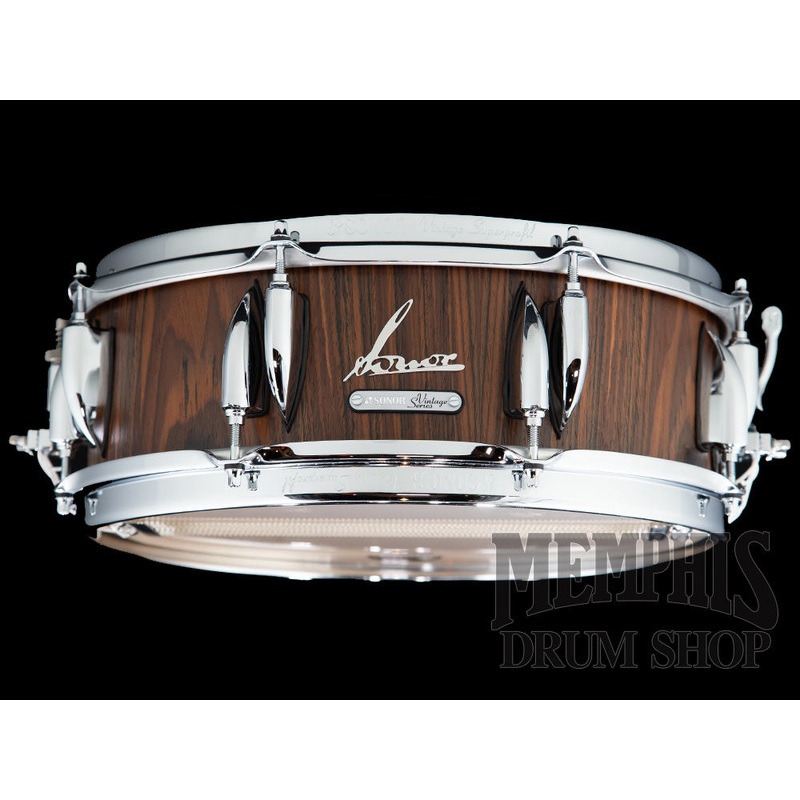 Sonor 14x5 Vintage Series Snare Drum - Rosewood Semi Gloss