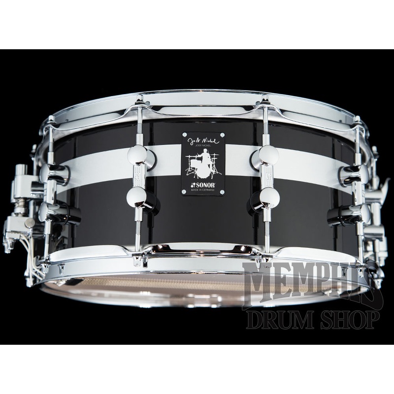 Sonor 14x6.25 Jost Nickel Signature Snare Drum - Piano Black
