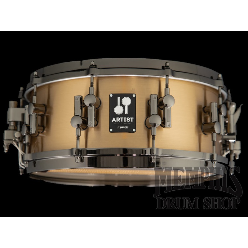Sonor 14x6 Artist Series Cast Bronze Snare Drum