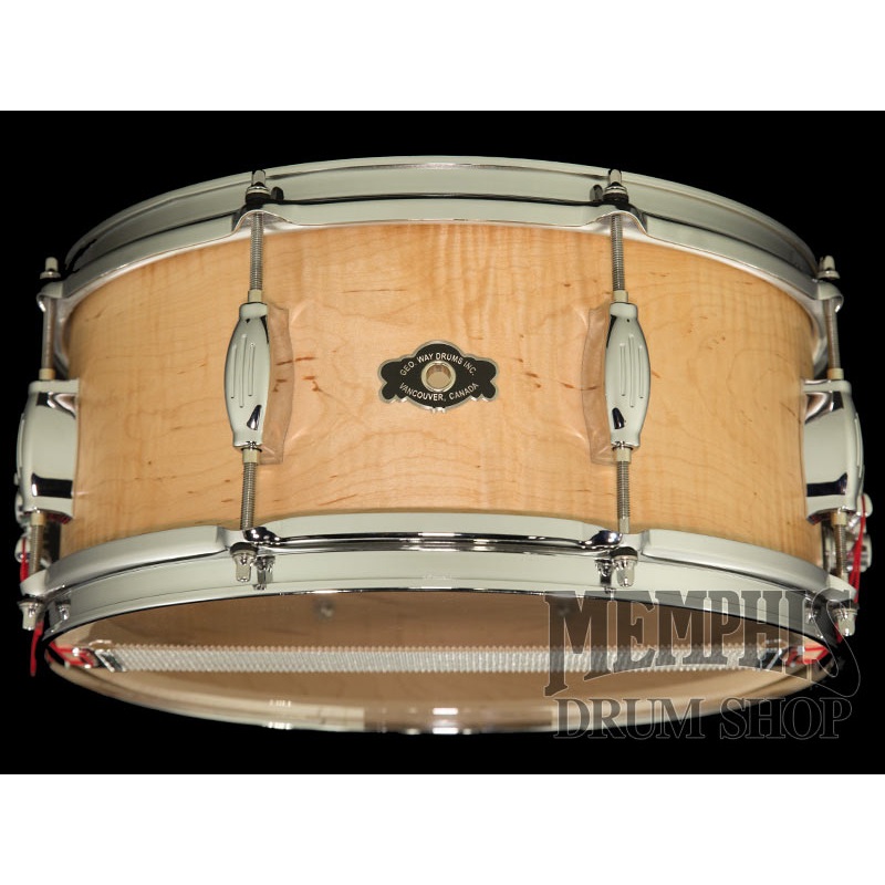 George H. Way 14x6.5 Advance Flame Maple Snare Drum