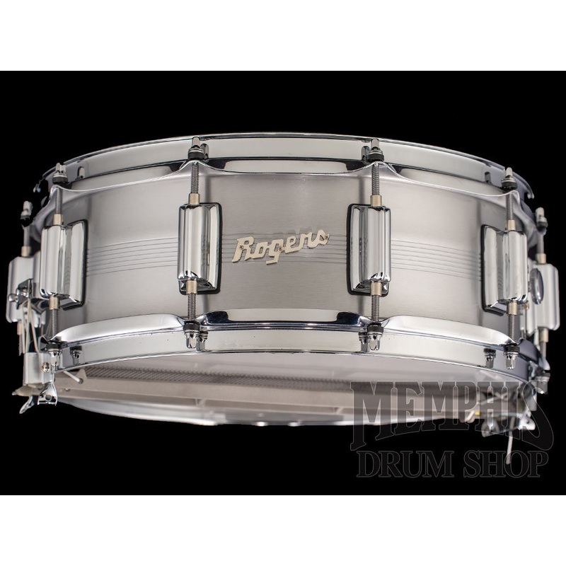 Rogers 14x5 Dyna-Sonic 7-Line Aluminum Snare Drum