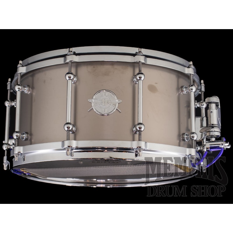 Dunnett Classic 14x7 Titanium Snare Drum with 10 Lugs and Die-Cast Hoops