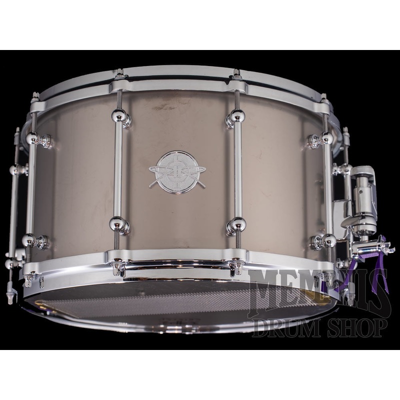 Dunnett Classic 14x8 Titanium Snare Drum with 10 Lugs and Die-Cast Hoops