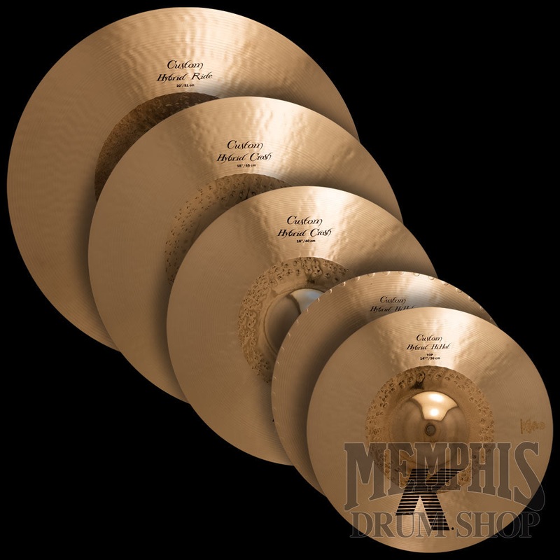 ZIldjian K Custom Hybrid Cymbal Pack