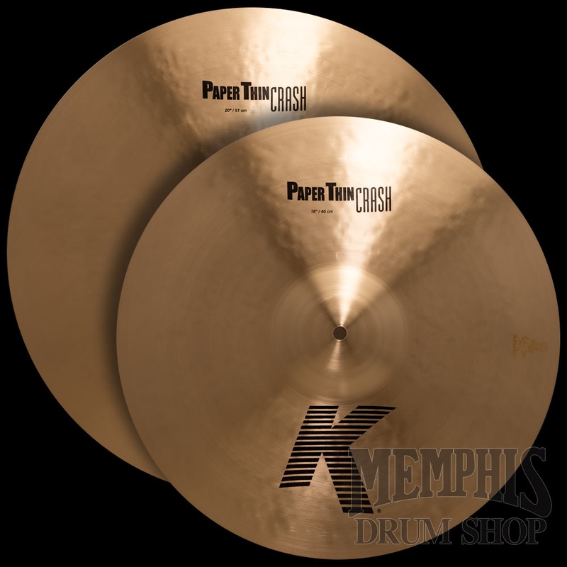Zildjian K Paper Thin Crash Pack
