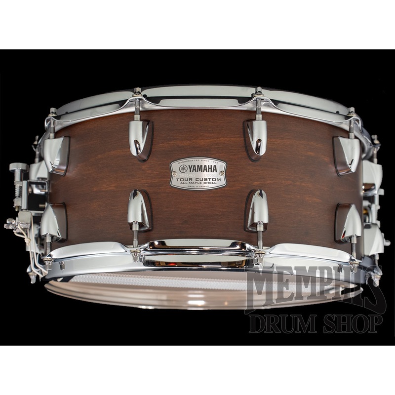 Yamaha 14x6.5 Tour Custom Snare Drum - Chocolate Satin