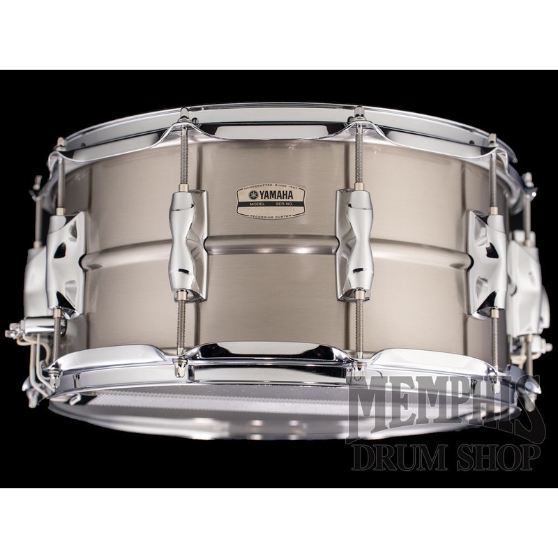 Yamaha 14x7 Recording Custom Stainless Steel Snare Drum
