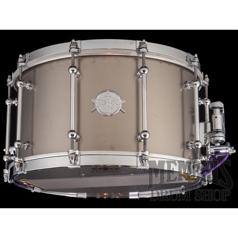 Dunnett Classic 14x8 Titanium Snare Drum with 10 Lugs and Cold-Rolled Hoops