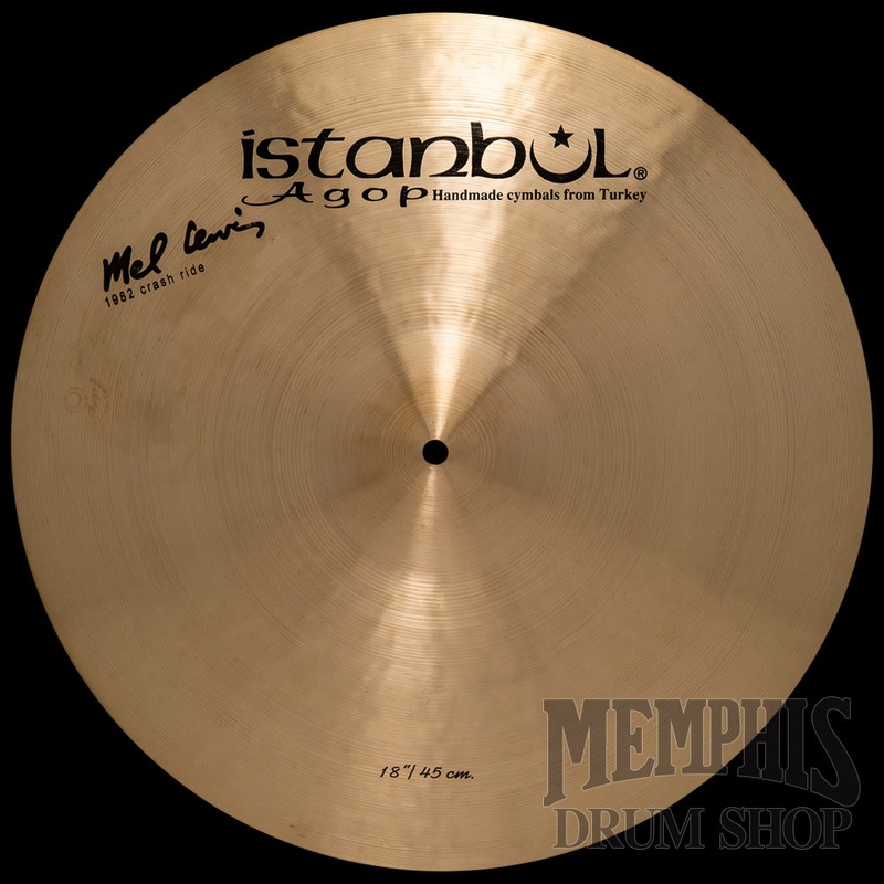 Istanbul Agop 18" Mel Lewis Crash Ride Cymbal