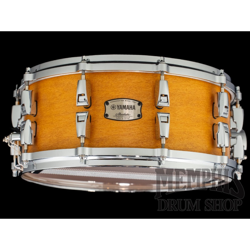 Yamaha 14x6 Absolute Hybrid Maple Snare Drum - Vintage Natural