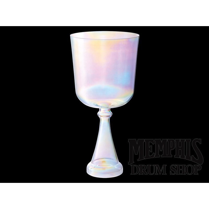 Meinl Sonic Energy Crystal Singing Chalice 7", Clear, Crown Chakra