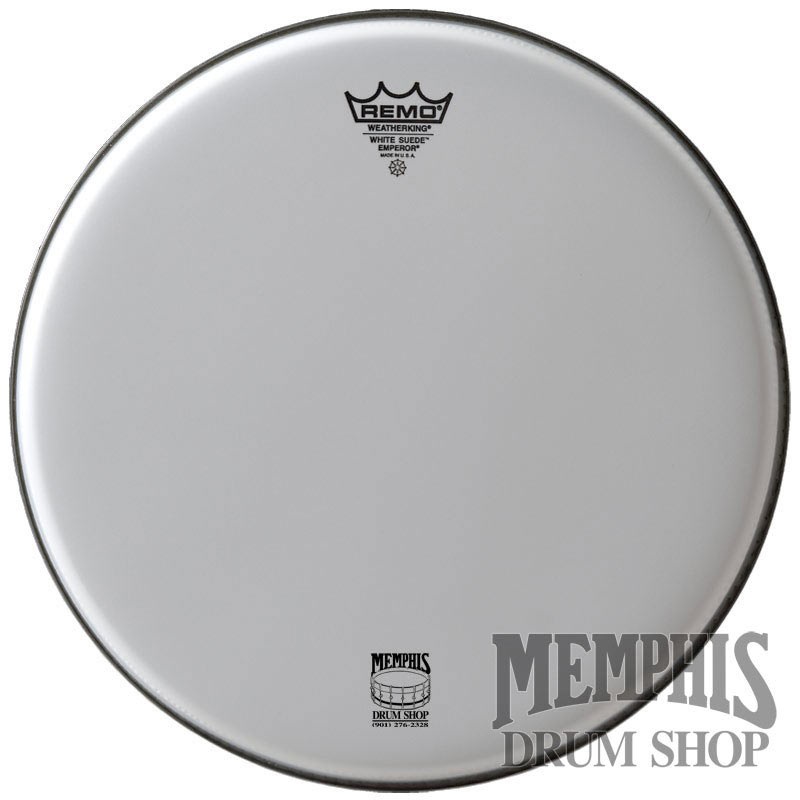 Remo White Suede Emperor   8" Drumhead