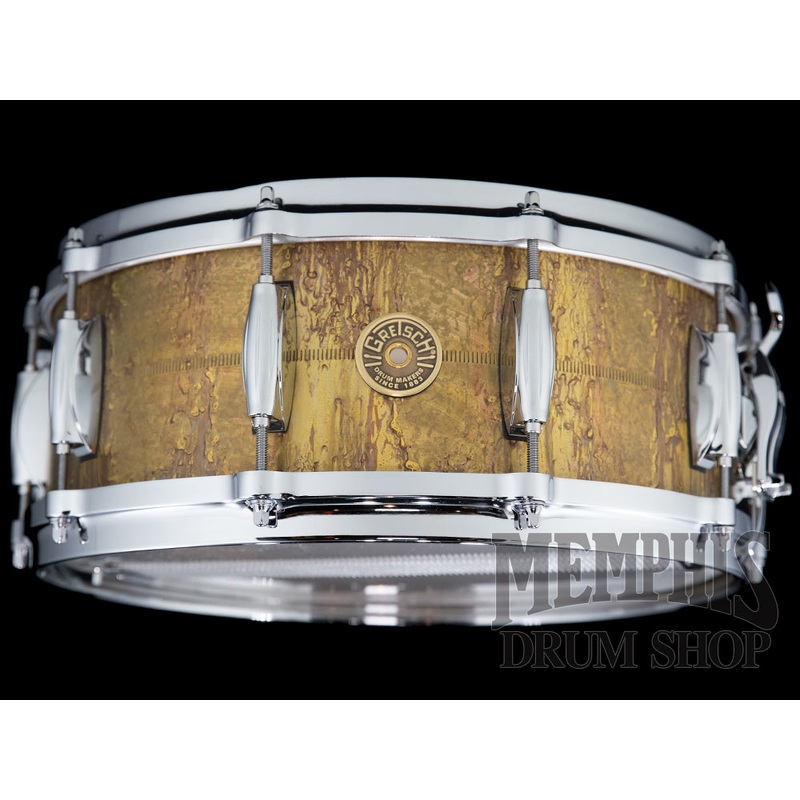 Gretsch 14x5.5 USA Custom Keith Carlock Signature Brass Snare Drum