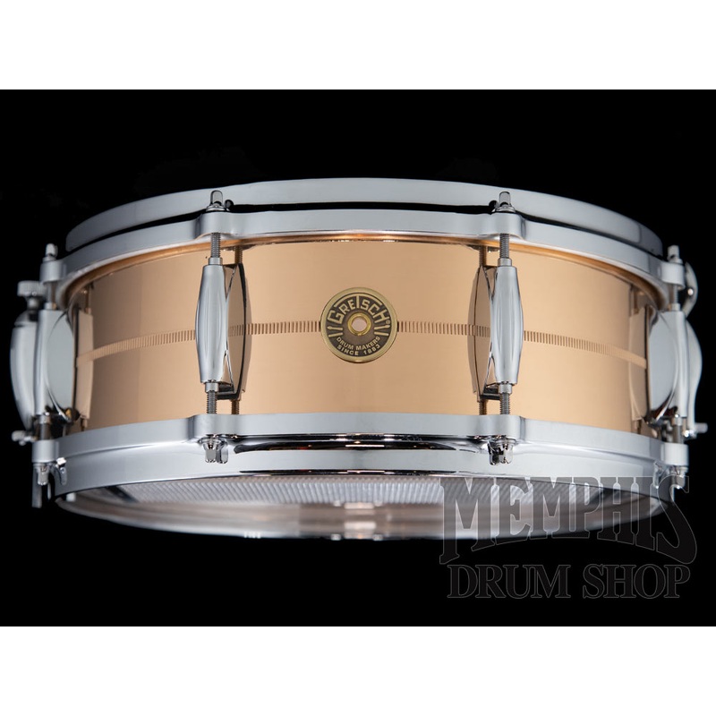 Gretsch 14x5 USA Custom Phosphorus Bronze Snare Drum