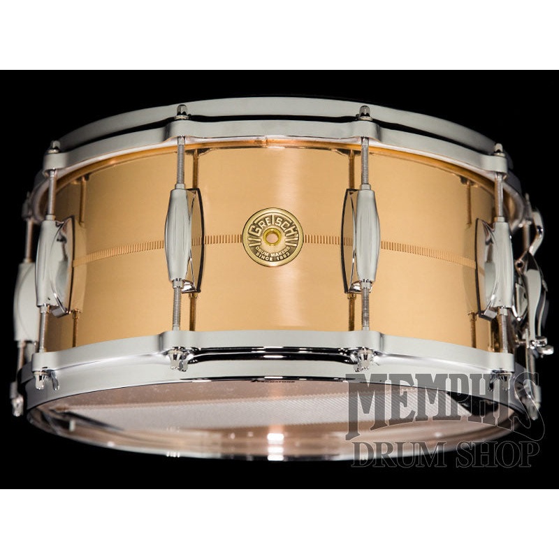 Gretsch 14x6.5 USA Custom Phosphorus Bronze Snare Drum