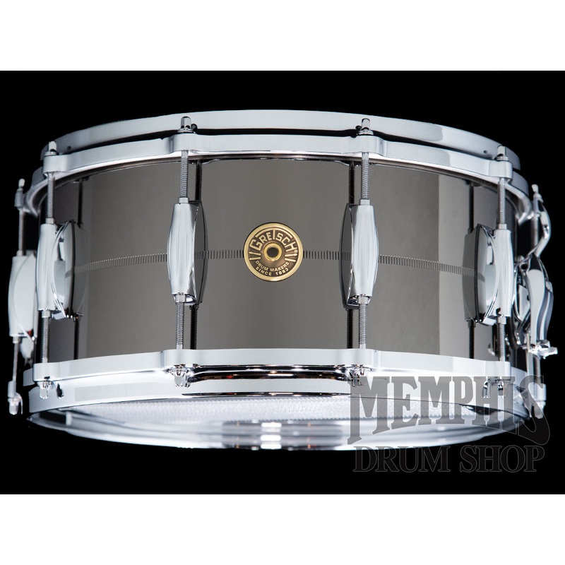 Gretsch 14x6.5 USA Custom Solid Steel Snare Drum