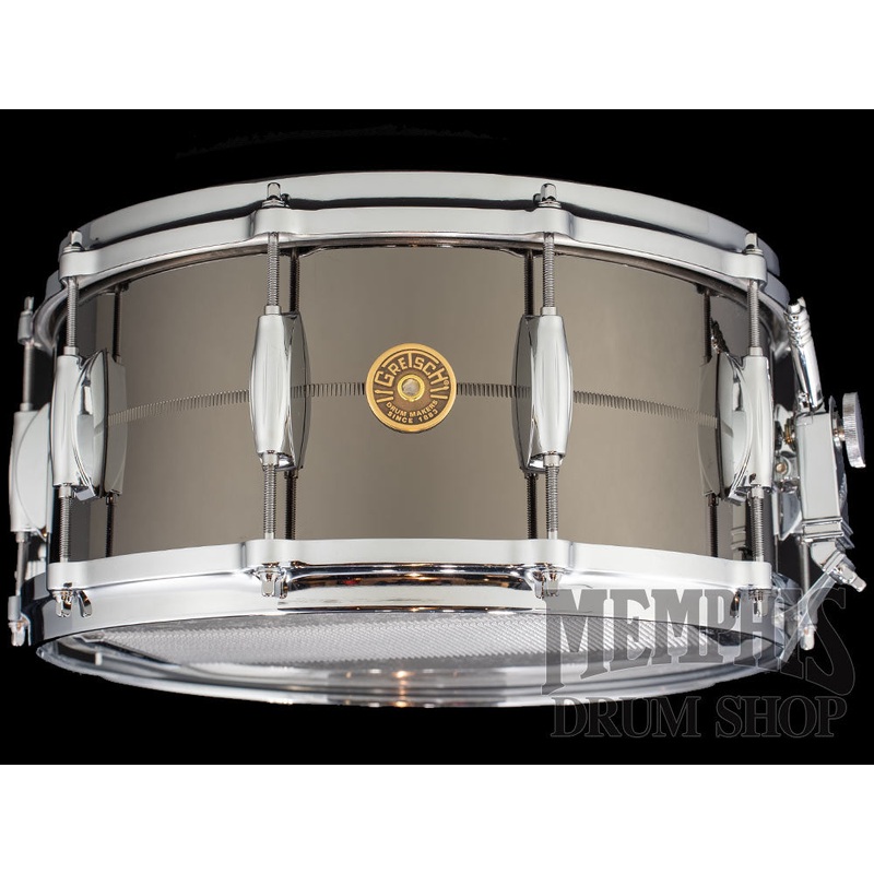Gretsch 14x6.5 USA Custom Solid Steel Snare Drum with Micro-Sensitive Throw-Off