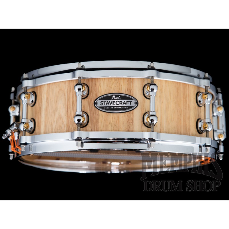 Pearl 14x5 Stavecraft Thai Oak Snare Drum