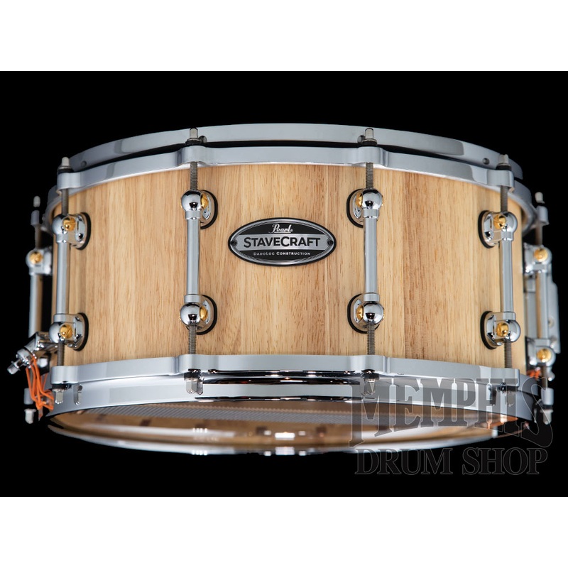 Pearl 14x6.5 Stavecraft Thai Oak Snare Drum