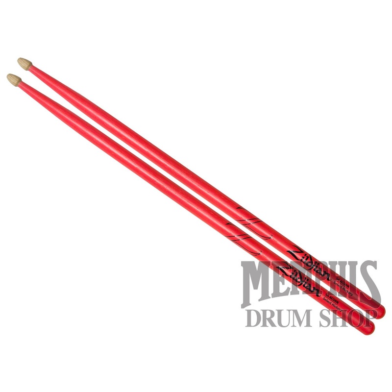 Zildjian Hickory Series - 5A Acorn Tip Pink Drumsticks Z5AACDGP