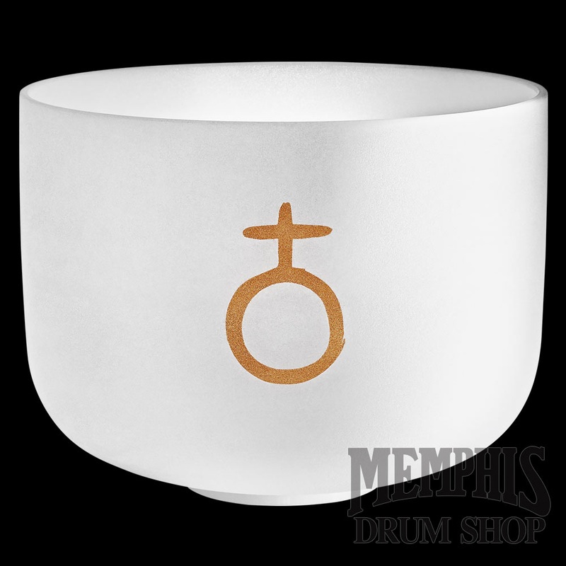 Meinl Sonic Energy Planetary Tuned Crystal Singing Bowl 12", Earth Year / Om