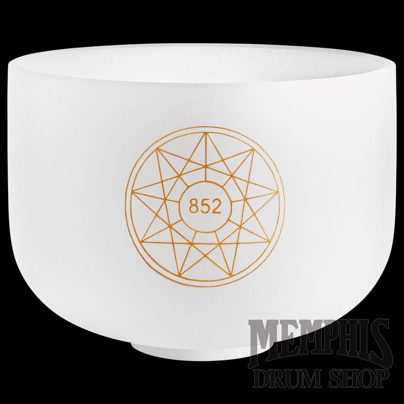 Meinl Sonic Energy Solfeggio Crystal Singing Bowl 10", La 852 Hz, Note G#4