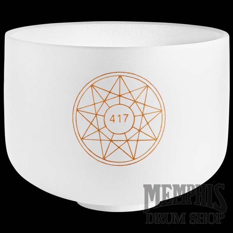 Meinl Sonic Energy Solfeggio Crystal Singing Bowl 10", Re 417 Hz, Note G#4