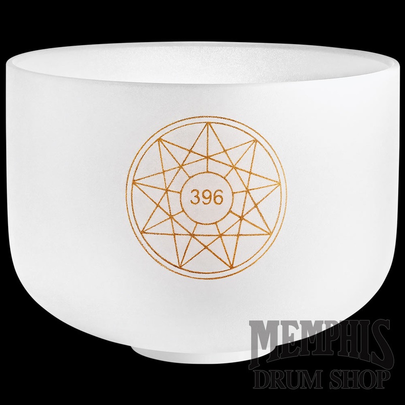 Meinl Sonic Energy Solfeggio Crystal Singing Bowl 10", Ut 396 Hz, Note G4