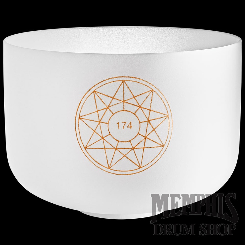 Meinl Sonic Energy Solfeggio Crystal Singing Bowl 12", 174 Hz, Note F3