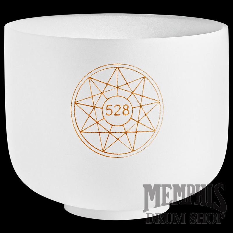 Meinl Sonic Energy Solfeggio Crystal Singing Bowl   8", Mi 528 Hz, Note C5