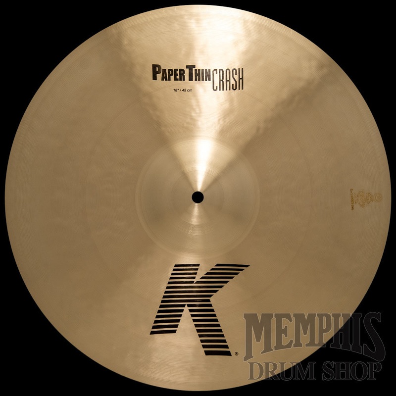 Zildjian 18" K Paper Thin Crash Cymbal