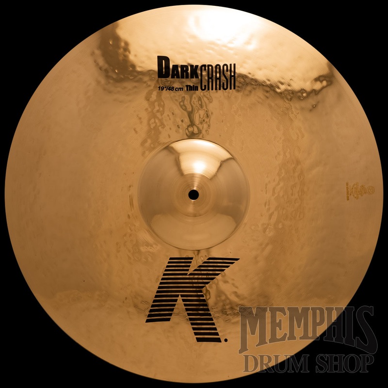 Zildjian 19" K Dark Thin Crash Cymbal - Brilliant