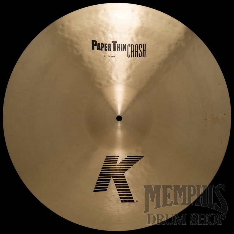 Zildjian 21" K Paper Thin Crash Cymbal