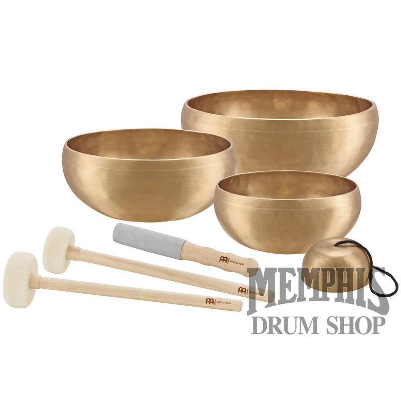 Meinl Sonic Energy Cosmos Therapy Singing Bowl 4-Piece Set with Mallets, 250/1000/1500/2000