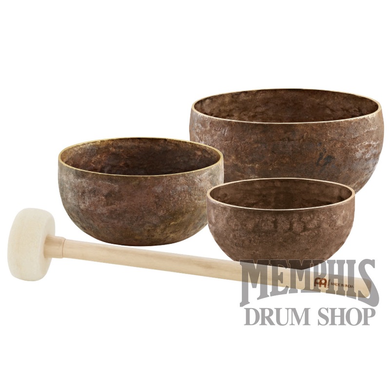 Meinl Sonic Energy Origin Singing Bowl 3-Piece Set with Mallet, 600/700/900