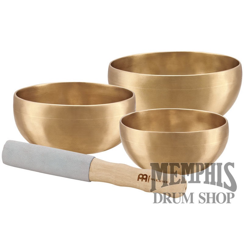 Meinl Sonic Energy Universal Singing Bowl 3-Piece Set with Mallet, 400/500/600