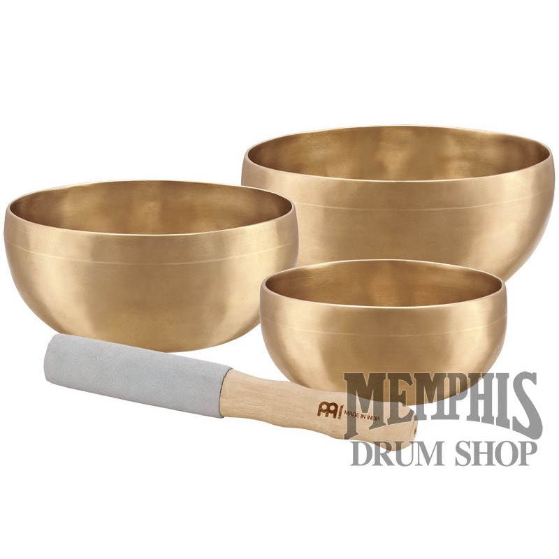 Meinl Sonic Energy Universal Singing Bowl 3-Piece Set with Mallet, 500/700/750