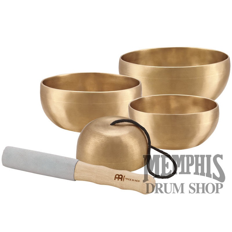 Meinl Sonic Energy Universal Singing Bowl 4-Piece Set with Mallet, 250/400/500/600