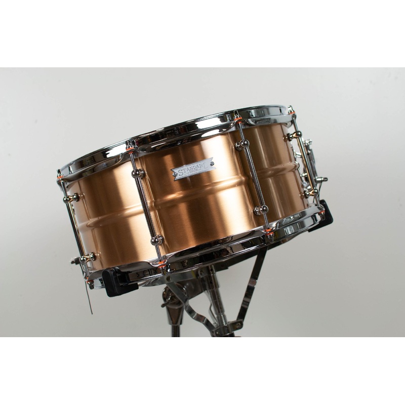 Standard Drum Co 6.5x14 Bronze Snare Drum