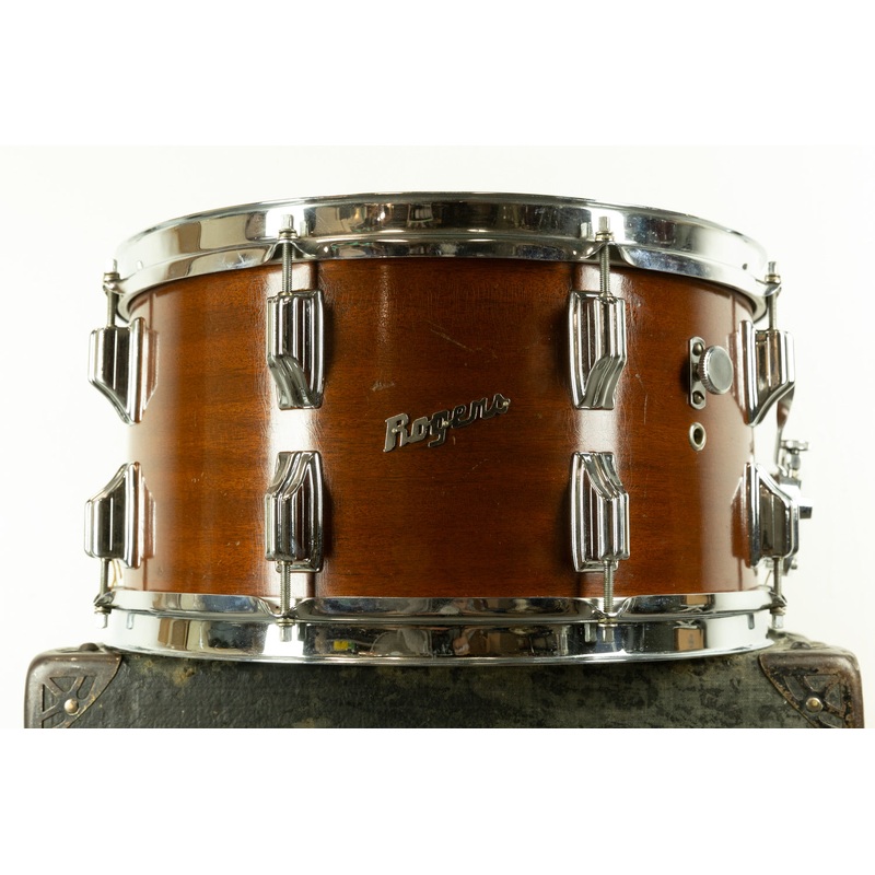 1960s Rogers 8x15 Century "Natural Mahogany" Snare Drum