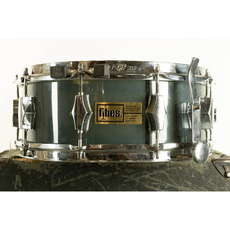 1970s 5x14 Fibes Smoke Acrylic SFT690 Snare Drum