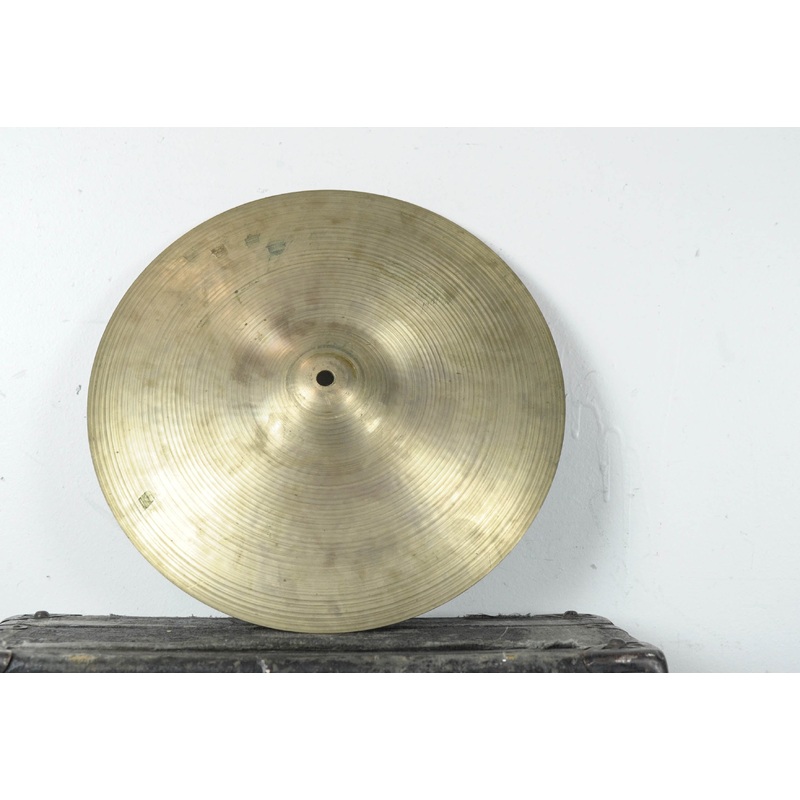 1970s Zildjian A 14" New Beat Hollow Logo Bottom Hi Hat Cymbal 1460g