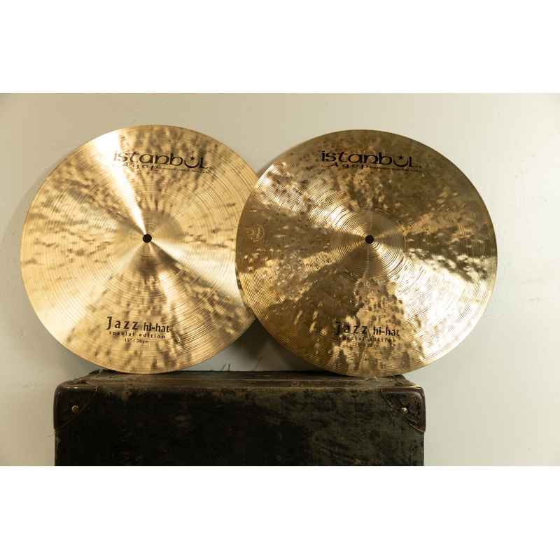 Istanbul Agop 15" Special Edition Jazz Hi Hats 1192g 954g